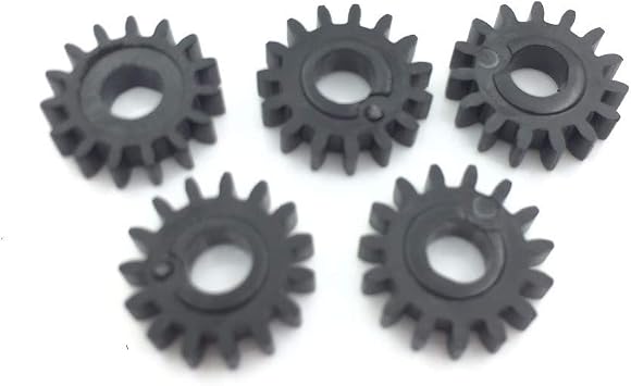 5PC Clutch Gear 15T 15 Teeth Carriage Lock Gear Compatible with HP 3180 4480 4580 4500 4660 4600 5788 2488 5610 5740 5750 5780 6310 6318 F4210 F4235 F4240 F4280 D4145 D4155 D4160 D4260 6210
