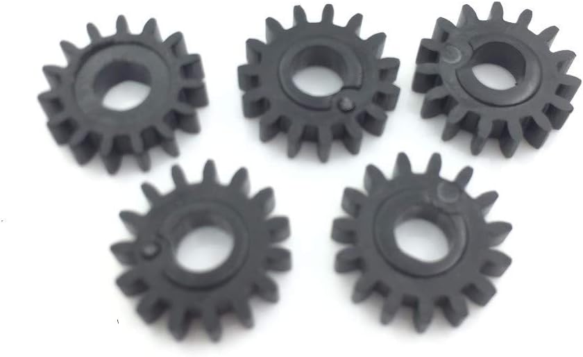 5PC Clutch Gear 15T 15 Teeth Carriage Lock Gear Compatible with HP 3180 4480 4580 4500 4660 4600 5788 2488 5610 5740 5750 5780 6310 6318 F4210 F4235 F4240 F4280 D4145 D4155 D4160 D4260 6210