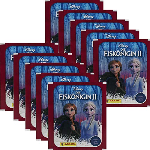 Preisvergleich Produktbild CAGO Disney Die Eiskönigin - Serie 2 Hybrid 2019 - Sammelsticker 10 Tüten