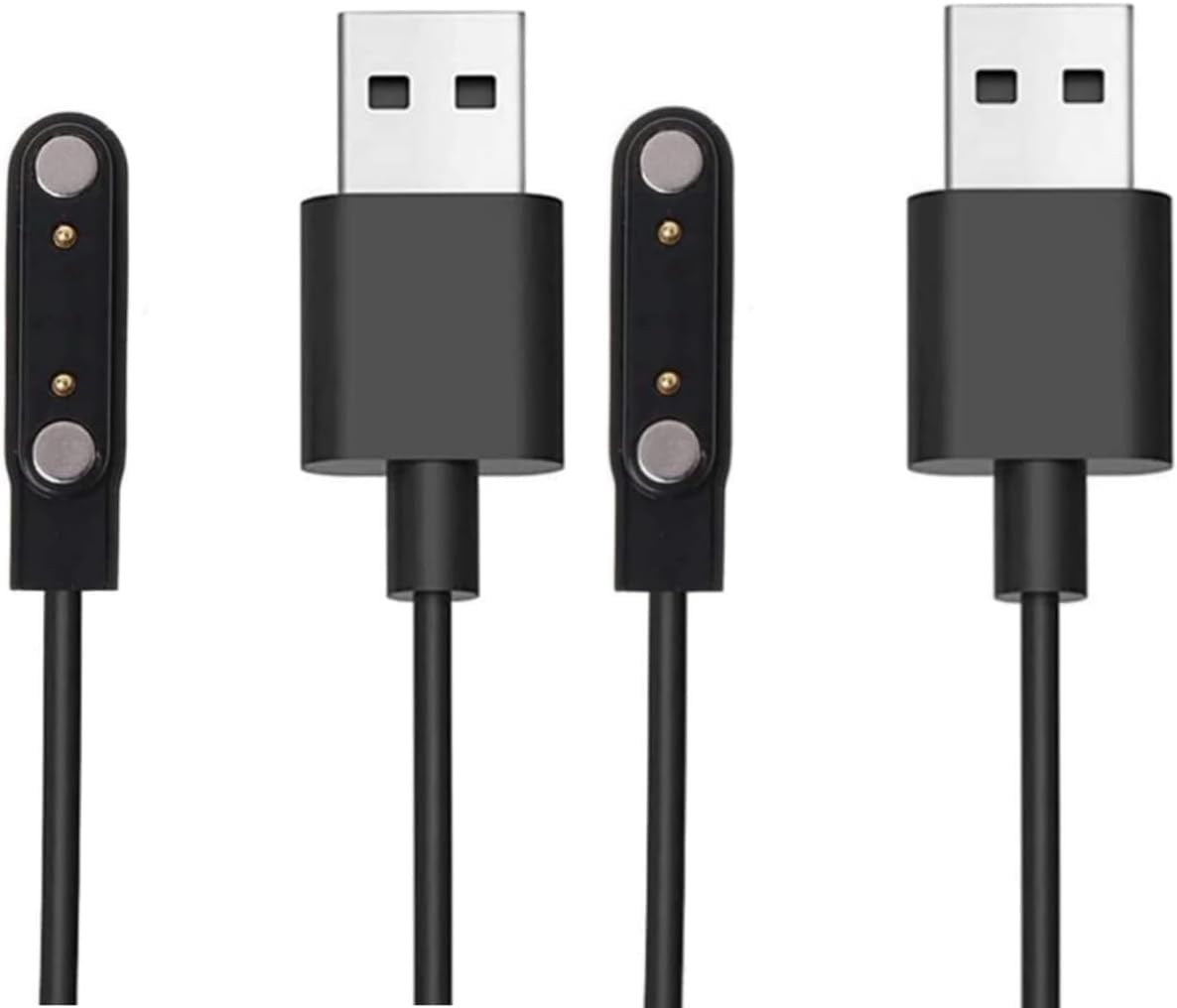 FIRE_Bolt [2 Pack] Universal Smart Watch Charger for Boat Wave Astra/Wave fit Call/Storm Call 2/Noice Grand/qube/icon Plus // Fastrack Reflex Play Plus/Beatxp Vega neo/Fire_Bolt Ninja Calling-image-14