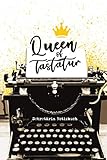 Queen of Tastatur Sekretärin Notizbuch: Sekretärinnen Schreibkraft Büro Notizbuch DIN A5 Punktraster | Schreibbuch | Tagebuch | Notizheft | A5 | 120 S | Tastatur Büro