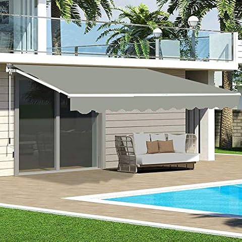 Fellie Garden Retractable Patio Awning Cover