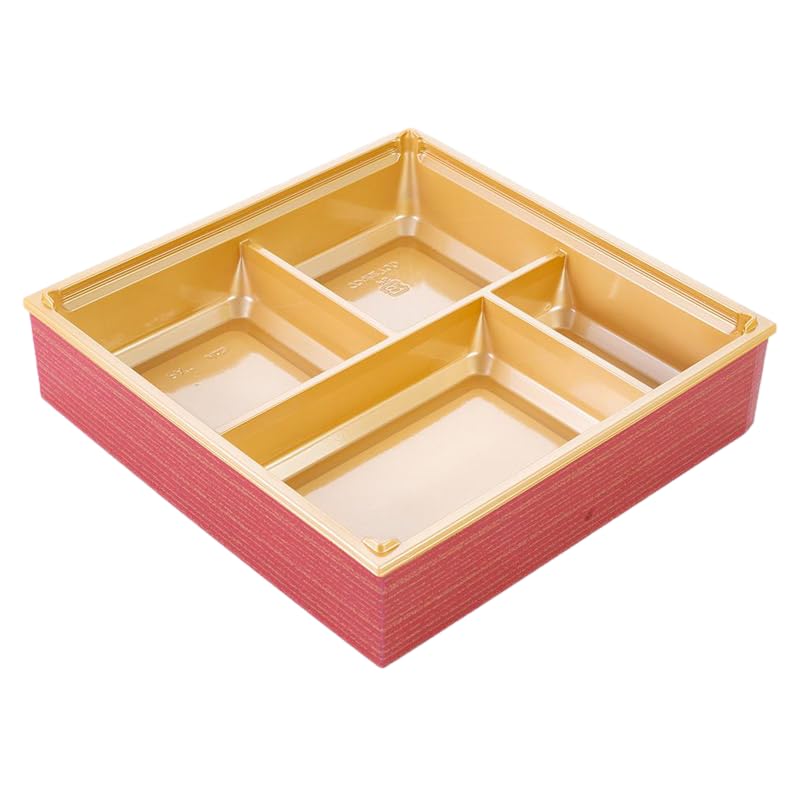 【お弁当容器】67セット　ワン折重70 R175金底　透明蓋・クラフト縁セット お弁当容器】67セット ワン折重70 R175金底 透明蓋・クラフト縁