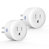 Smart Plug, ZigBee Switch Mini Smart Outlet Works with Alexa, Google Home, Echo (4th gen), Echo Plus (Gen 1 & 2), Echo Show 8/10, Smartthings 2015/2018,Works as a Range Extender, Hub Required, 2 Pack