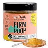 Wolf Belly - Probióticos Diarrea Perros y Gatos 100% Natural (180 gr) Prebióticos & Enzimas Digestivas, Suplemento de Fibra en Polvo, Regula Tránsito Intestinal Rico en Calabaza - Elaborado en España