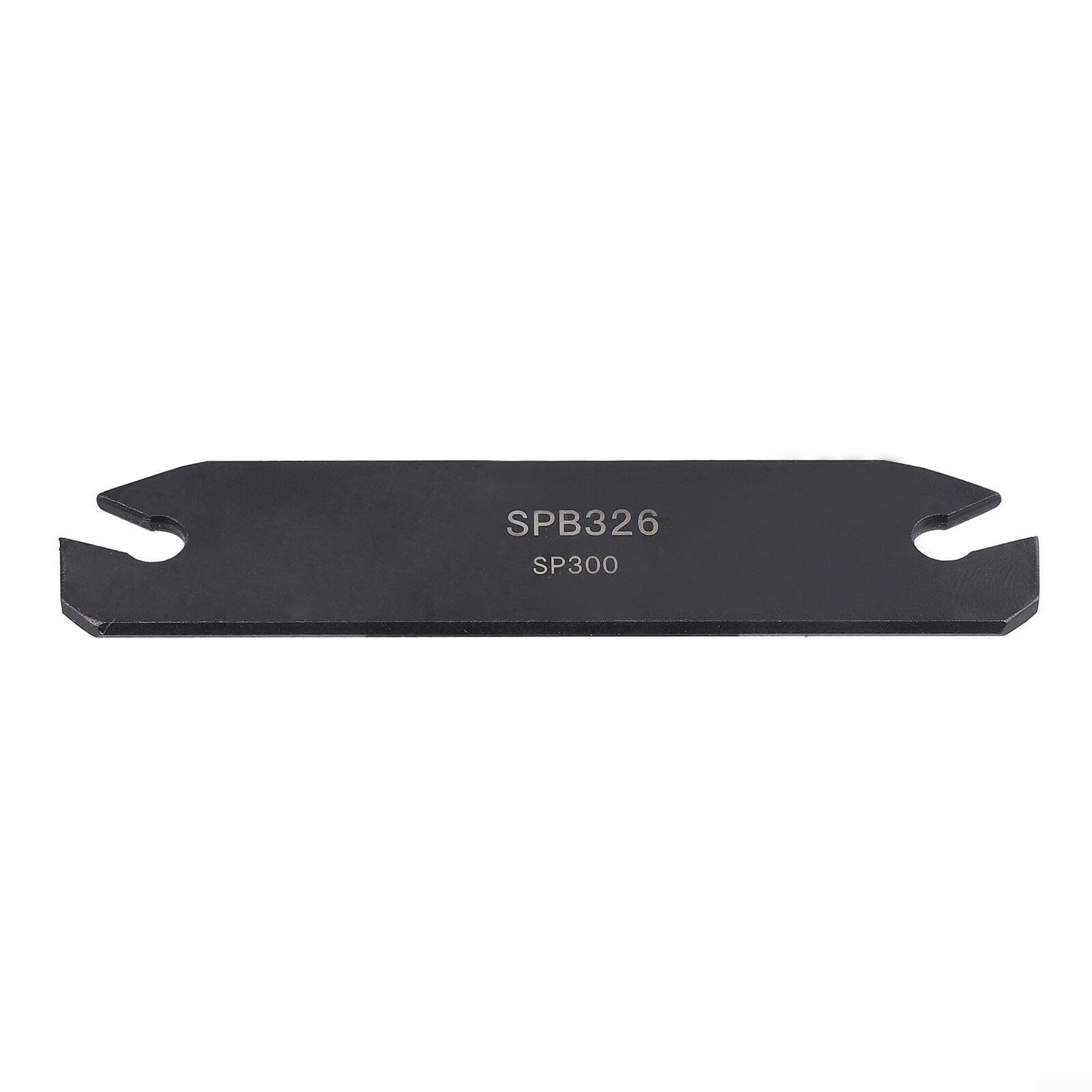 SPB26-3 Porte-outil de rainurage indexable de 26 mm avec 10 inserts en carbure revêtus GTN-3 SP300 pour usinage de semi-finition en acier