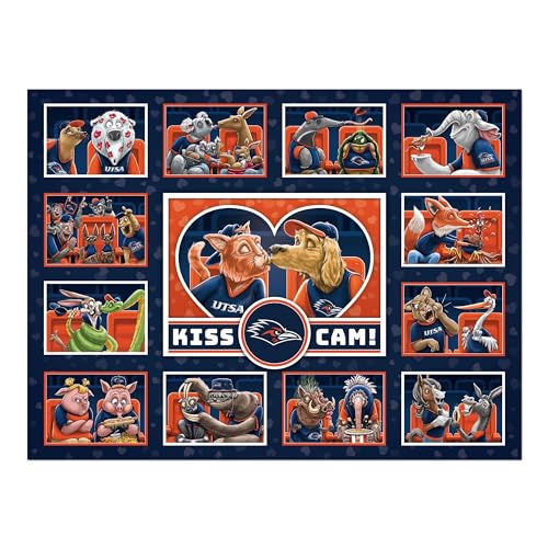 Image of YouTheFan NCAA Texas San Antonio Race Runners inchKiss Cam inch 500 Puzzle