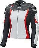  Held Street 3.0 Damen Motorrad Lederjacke Weiß/Rot 42