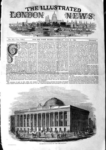 1846 BÂTIMENTS D'ÉCHANGE DU NÉGOCIANT NEW YORK AMÉRIQUE 1846 BÂTIMENTS D'ÉCHANGE DU NÉGOCIANT NEW YORK AMÉRIQUE