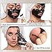 Aotto Blackhead Remover Mask Charcoal Peel Off Face Mask 3 oz Deep Cleansing for Men and Women All Skin Type(Include Brush)