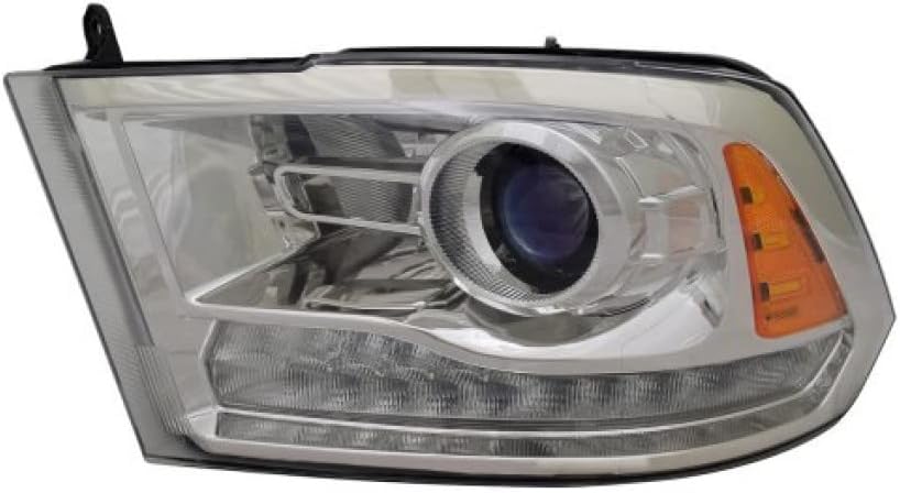 CarLights360: For Ram 2500 Headlight Assembly 2013 2014 2015 Passenger Side Chrome Projector Type DOT Certified For CH2503244