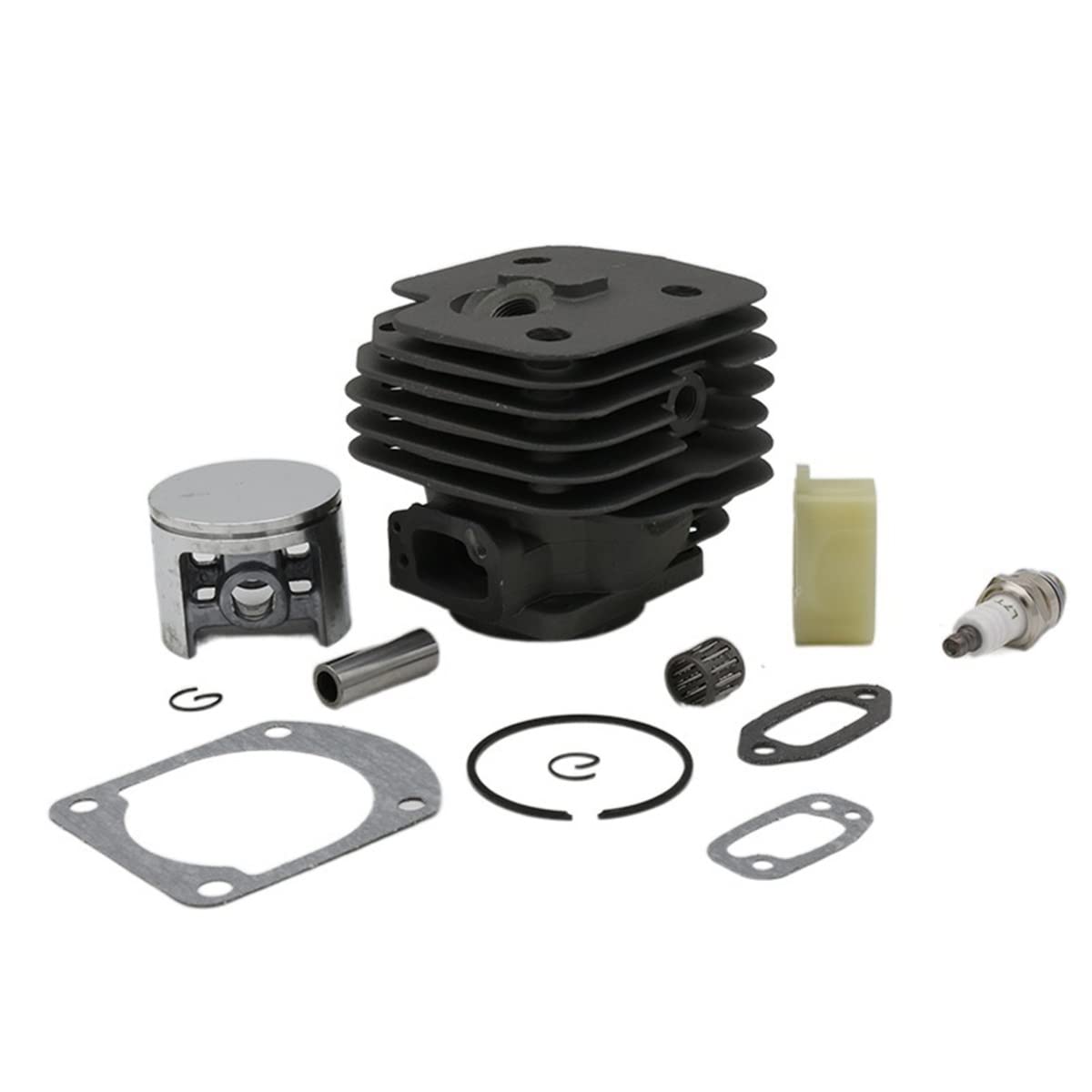 Patio, césped y jardín Kit espaciador de admisión de pistón de cilindro de gran diámetro de 52mm for repuestos de motosierra 26 6XP 266 XP SE 272 Piezas y accesorios para herramientas eléctricas d