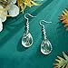 Hefestus Dandelion Earrings for Women,Real Pressed Flower Earrings,Unique Handmade Design Dangle,Cute Earrings,Thoughtful Gift for Christmas,Valentine's,Mother's Day