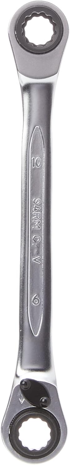 Bahco IRS4RM-8-11 Llave CARRACA Doble Plana 8-11, 8 mm/9 mm/10 mm/11 mm