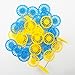 40PCS Vintage Toy Car Wheels 37mm Model Toy Plastic Wheel with 20PCS Shaft Round Rod Axles for RC Car Truck Airplane DIY Model Toy Accessories