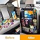 XFSRG Auto Rücksitz Organizer Kinder Rückenlehnen Tasche Wasserdicht Rücksitztasche Tablet Halter Aufbewahrung Getränkehalter Spielzeug
