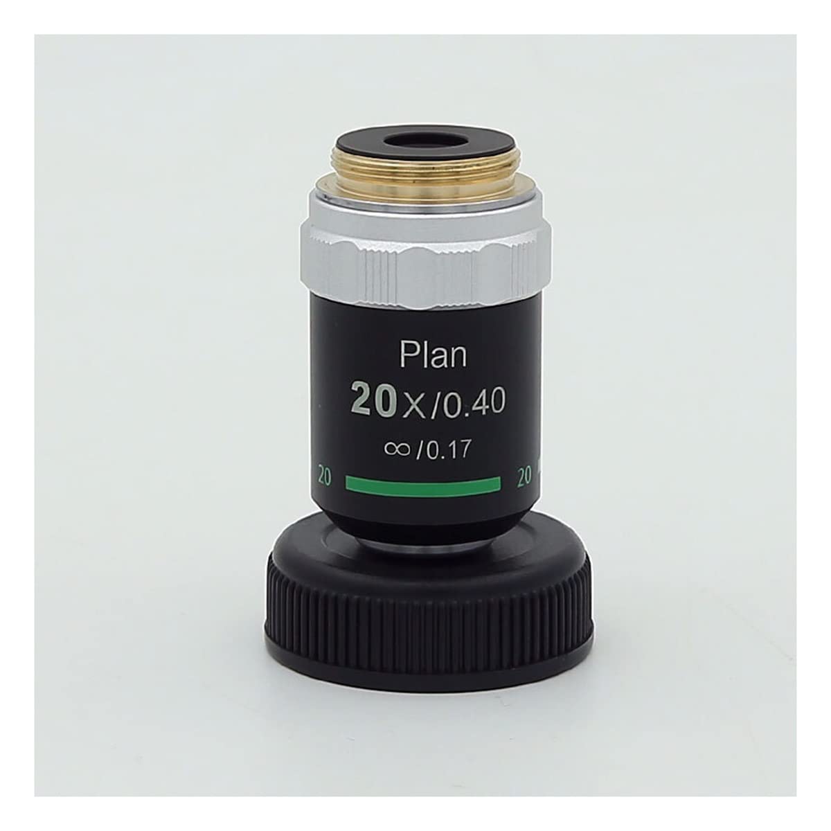 Microscope 4X 10X 40X 20X 100X 195 Plan Achromatic Objectives 20.2mm(20X 1PC)