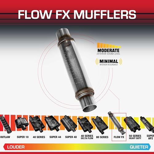 Silenciador Flowmaster Flow FX de 2.25 pulgadas soluciona pérdida de potencia en camiones 3