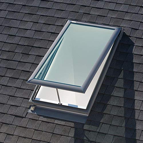 Velux Vs C06 2004 Velux Vs C06 2004 21-1/2 Inch X 46-1/4 Inch Laminated Manual Venting Deck Mounted No Leak Skylight From The Vs Collection #TOP6