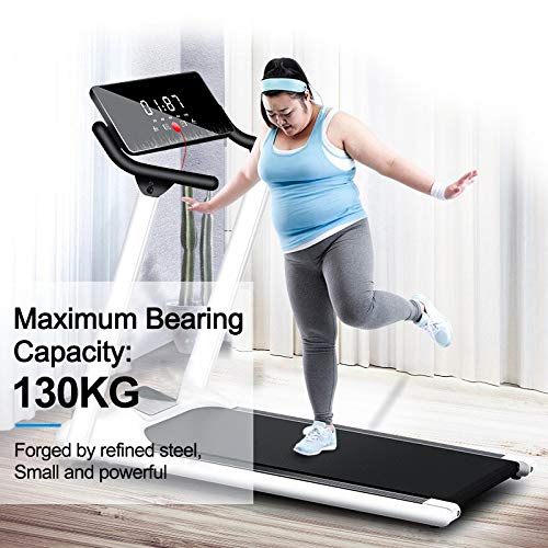 Image of Electric ldable eadmill r me Fice rtable lding eadmill 10Km /H m ercise uipment th uetooth eaker mpact lking /Running Chine 1