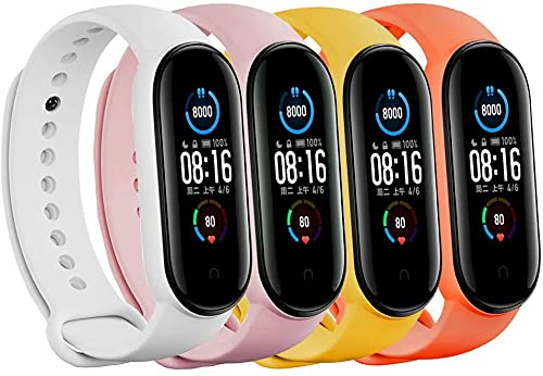 See full amazon price history chart for AINSLEY Band Strap compatible for Mi Band 5 and Mi Band 6 Wristband Soft Silicone Strap (Combo, Pack of 4) (White-Blush-Yellow-Red) AINSLEY Band Strap compatible for Mi Band 5 and Mi Band 6 Wristband Soft Silicone Strap (Combo, Pack of 4) (White-Blush-Yellow-Red) (B09L4S6ZNW) Amazon Price History, Amazon Price Tracker