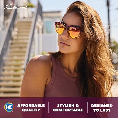Image of Knockaround Square Polarized Sunglasses for Men & Women - UV400 Protection