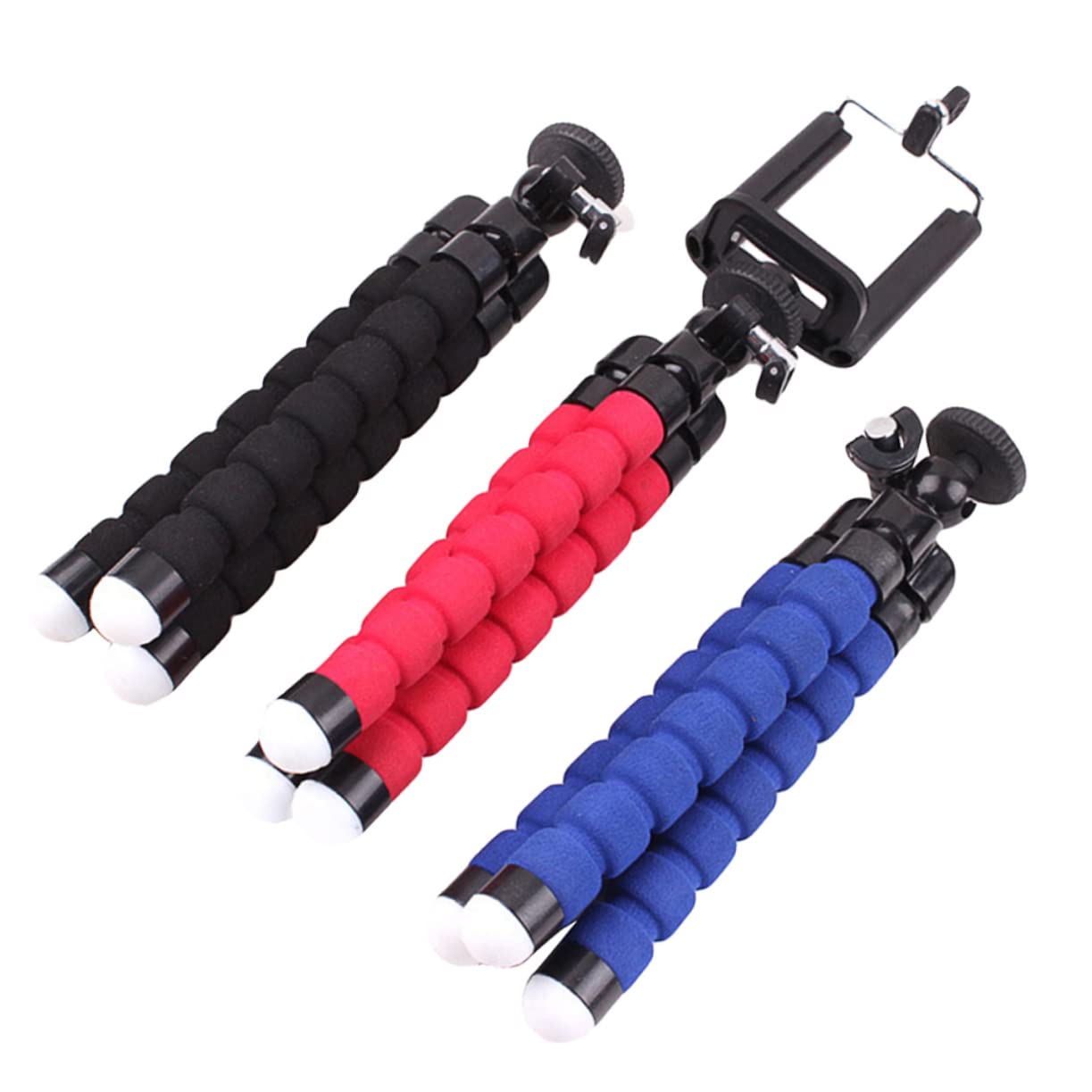 Trípode para teléfono móvil flexible de esponja VILLCASE para fotografía 8