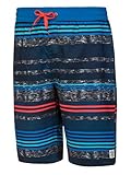 Bund, elastisch Protest Jungs Beachshort Maxwell JR Ground Blue 164