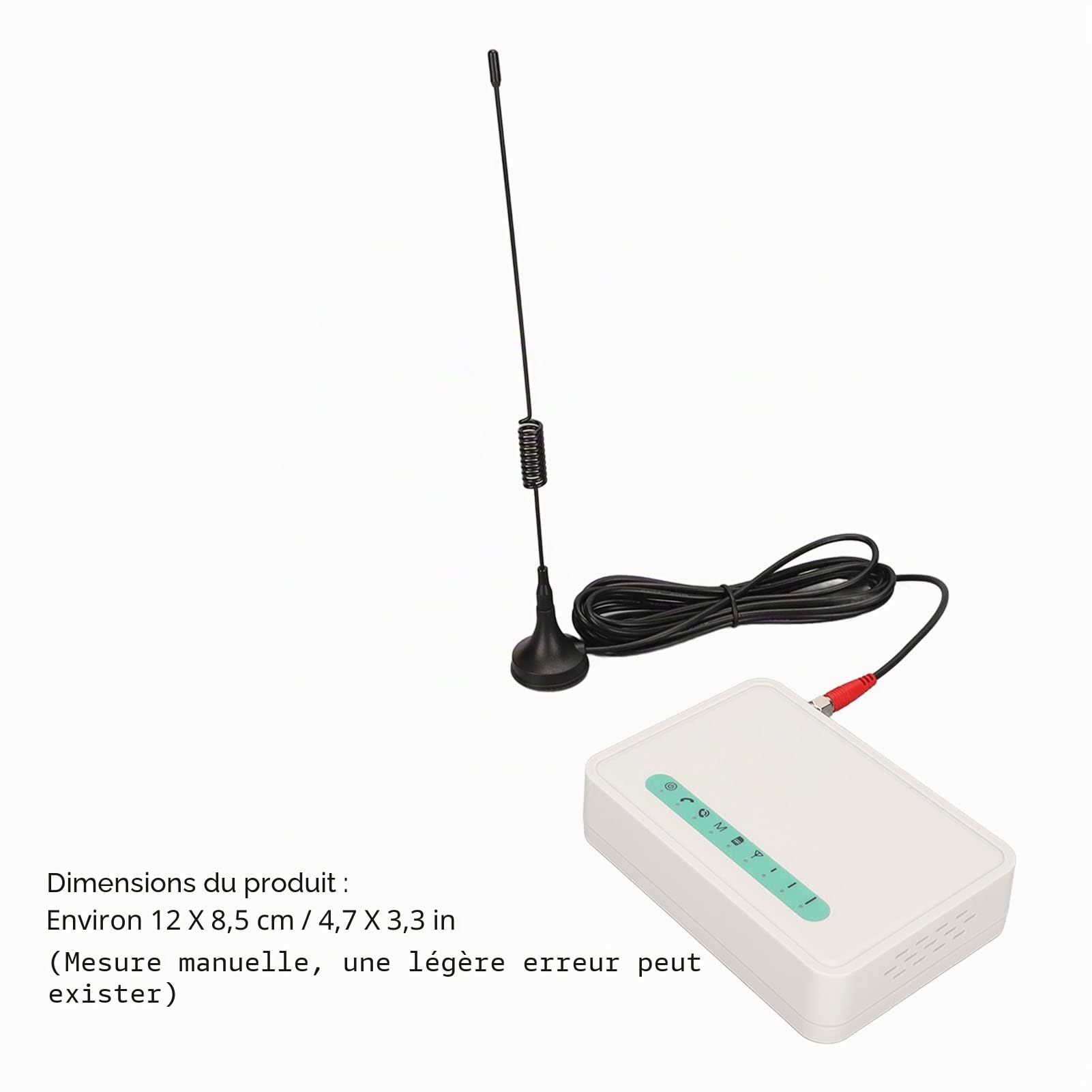 Combinateur téléphonique GSM, terminal sans fil fixe, combinateur GSM, répéteur GSM, répéteur de signal pour téléphones portables, dialer ID GSM Quad Band RJ11 avec mémoire numérique
