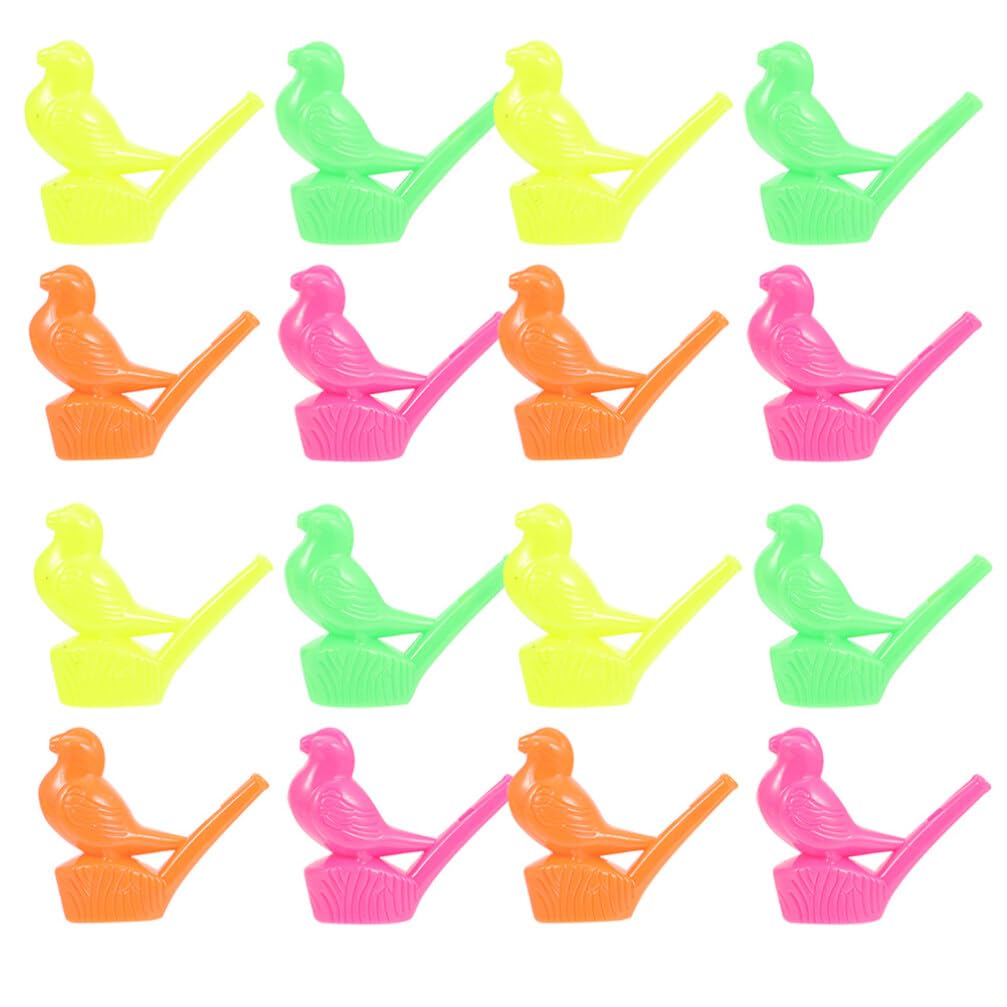Sifflet d'oiseau d'eau coloré pour enfants,jouet musical de bain,dessin,apprentissage précoce