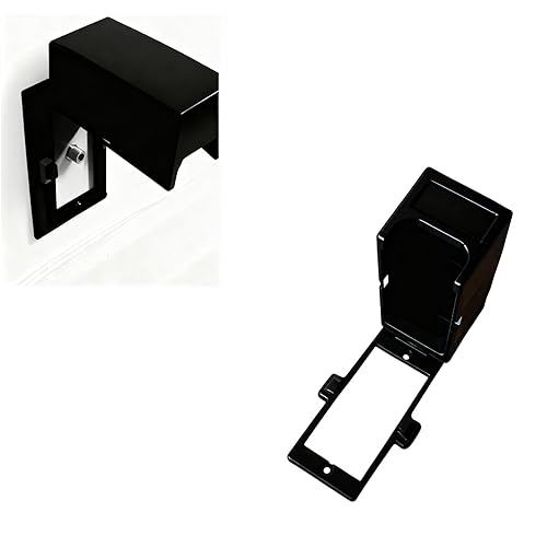 Outlet Cover for Child & Baby Proof CATVCoax Cable, Safe Phone Outlet Protector, Lockable Design, Easy Installation
