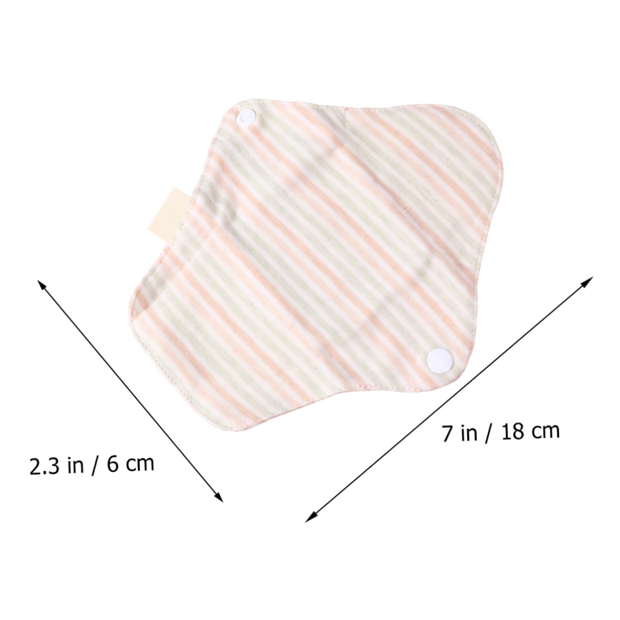 KOMBIUDA 3 Juegos De Compresas Lavables Para Mujer Superabsorbentes Reutilizables Suaves Y Transpirables Para Viajes Con Estampados Aleatorios 5 Unidades X 3