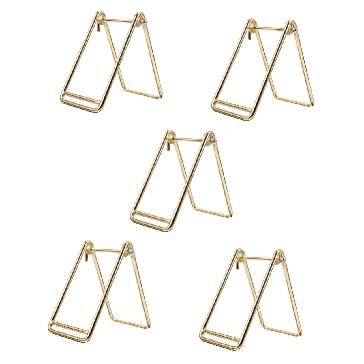 SHINEOFI 5pezzi Biglietti Inossidabile Dispenser Per Biglietti Cinema Organizer Per e Resistente