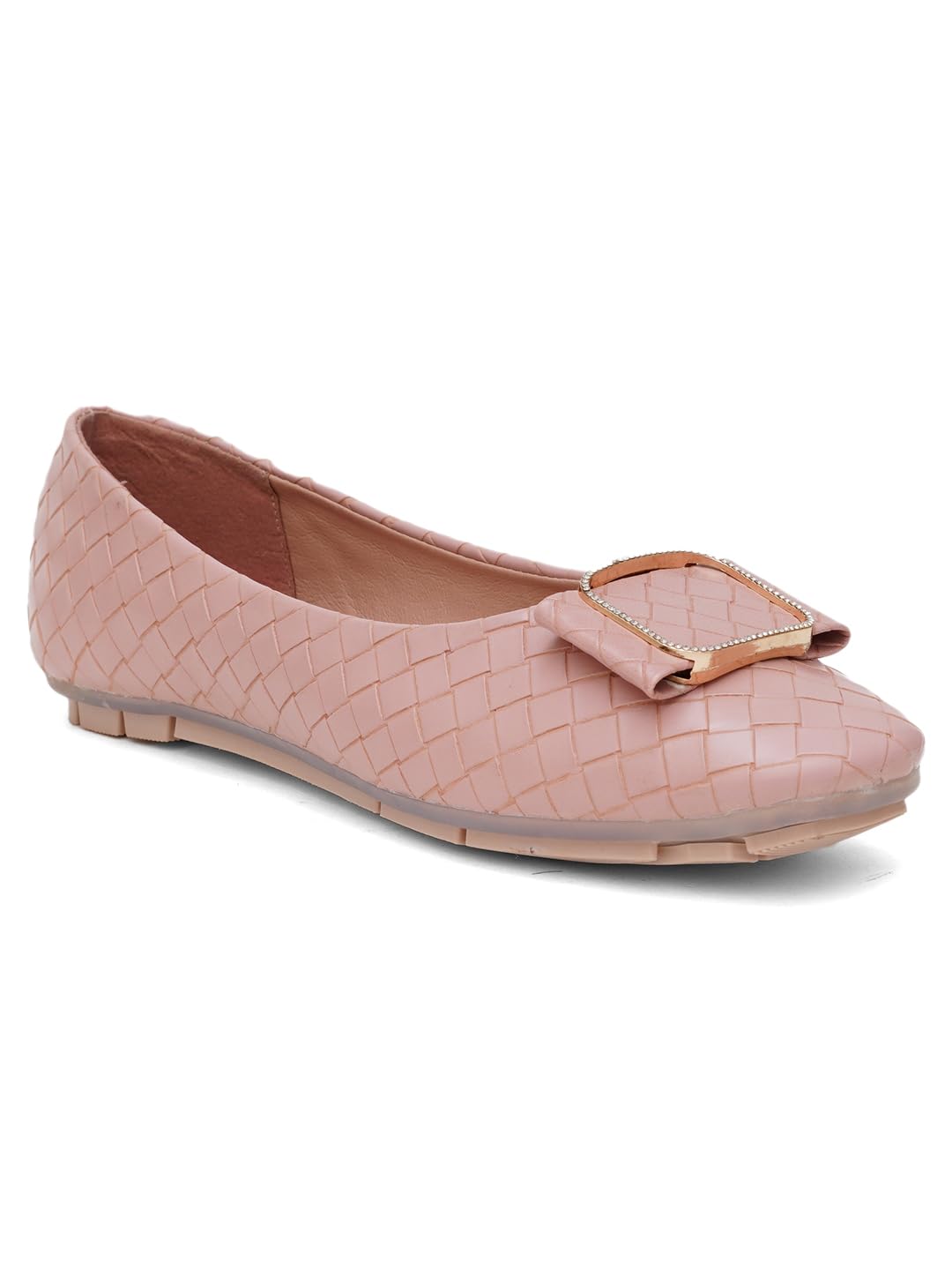 SHERRIF Womens Pink Color Ballerinas (SF-4411-NUDE-40) (B0CLDMVH7D) Amazon Price History, Amazon Price Tracker