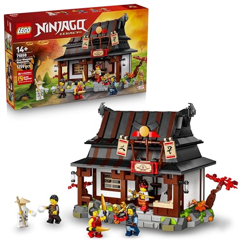 Image of LEGO NINJAGO Four Weapons Blacksmith 15th Anniversary - Toy Building Set - 6 Minifigures - 71858
