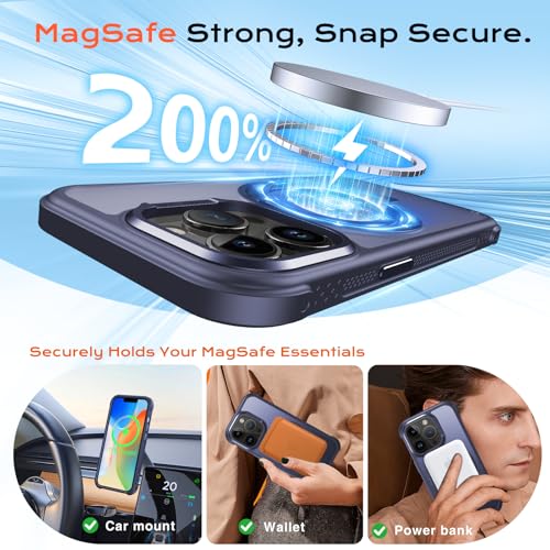 Coque iPhone 14 Pro MagSafe idéale pour visionner vos vidéos avec support 360