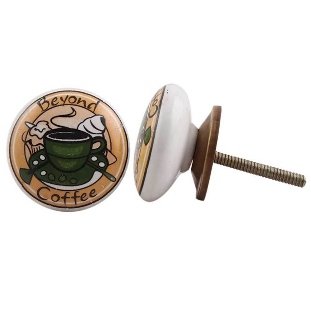 IndianShelf 2 Packs Multicolor Beyond Coffee Ceramic Drawer Knobs for Kitchen Cabinet Hardware Door Decorative Dresser Pulls Premium Room (B01N9U3N3M) Amazon Price History, Amazon Price Tracker