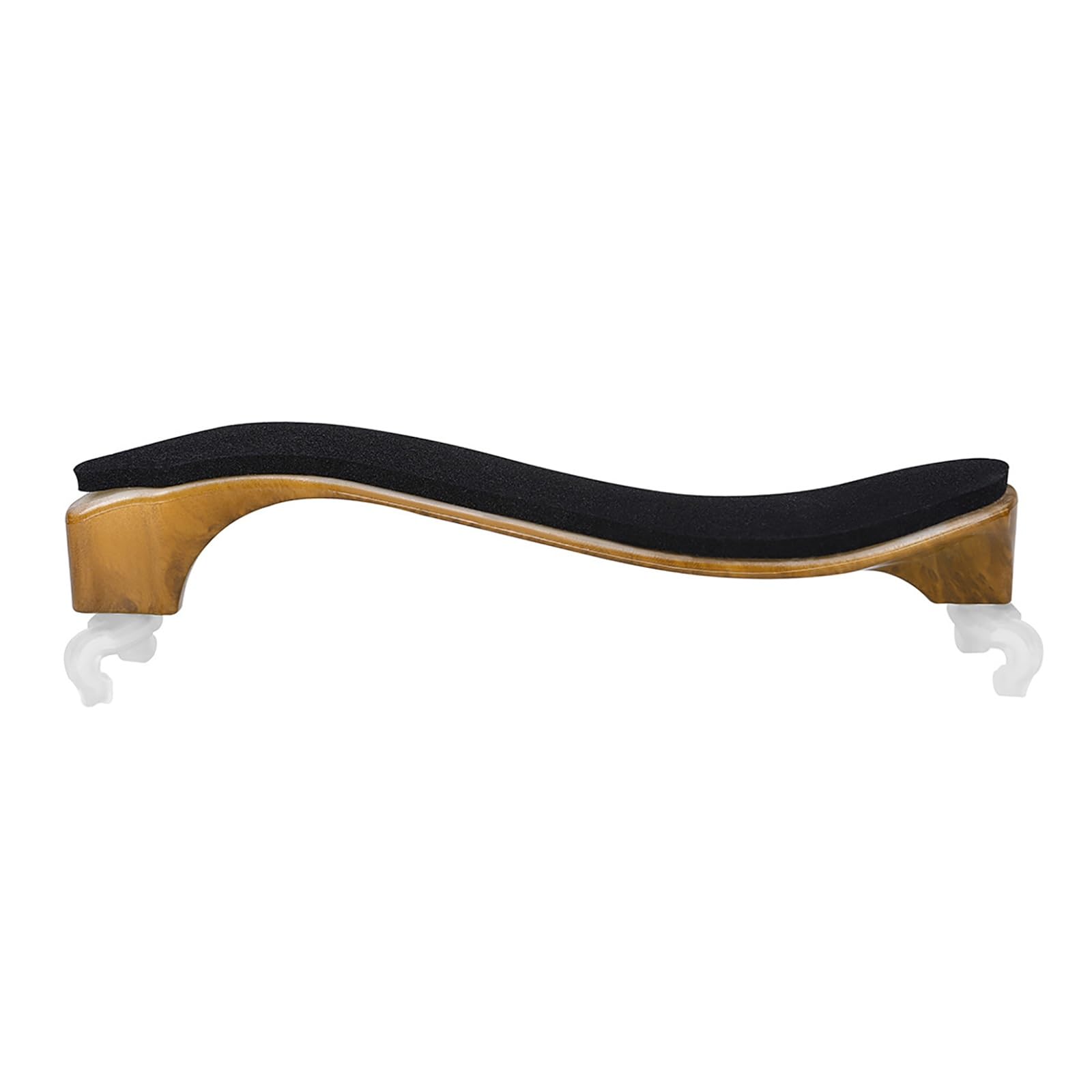 mini mentonera violin, Almohadilla de hombro ajustable 4/4-4/3 con reposapiés for violín con toallitas Reposabarbillas for violín