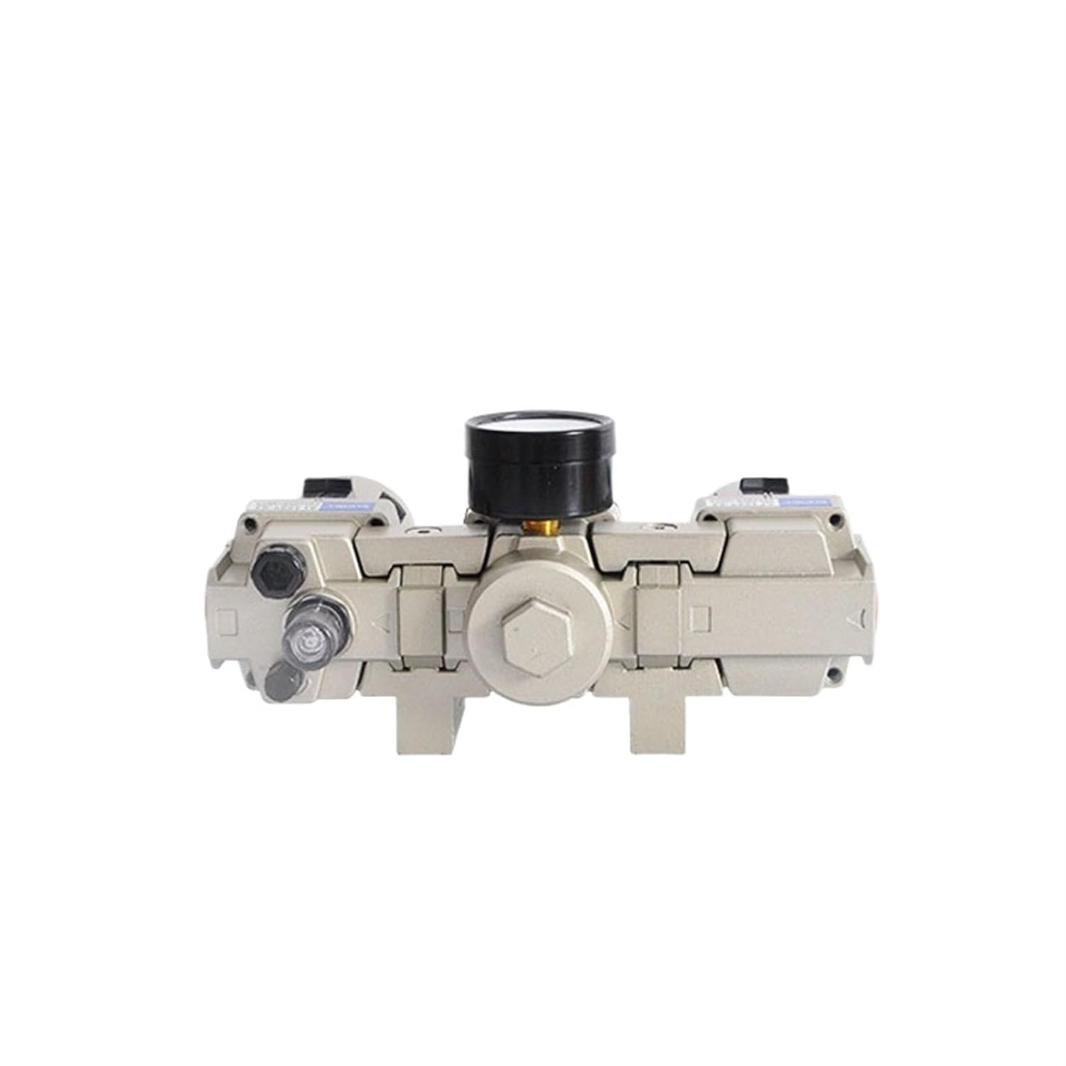 AC3000-03 3/8" Pneumatic FRL Air Filter Regulator Combination AF3000 + AR3000 + AL3000 Treatment Unit