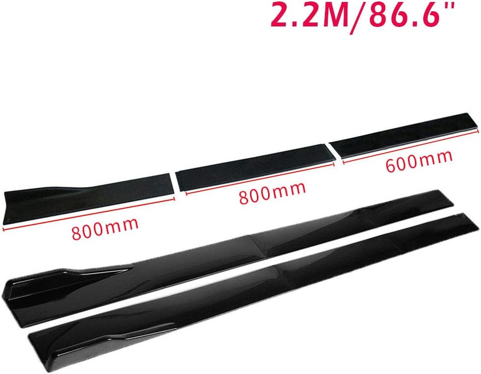 Buy Machgrin Universal Car Front Bumper Lip Spoiler Body Kits + 2M / 86