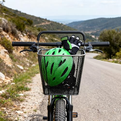 Panier de vélo VTT et e-bike stable pour éviter les chutes d'objets