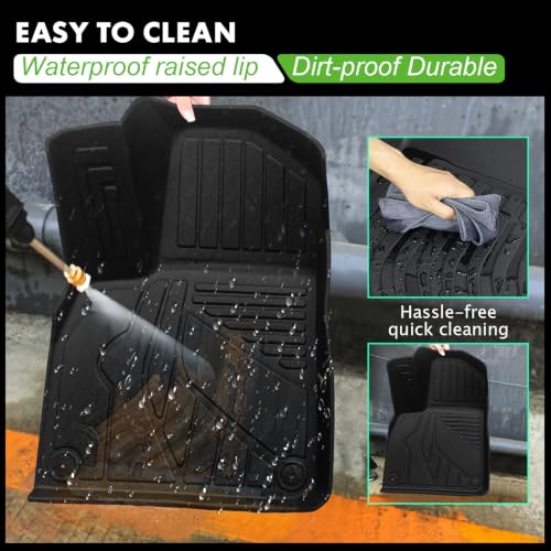Tapis de sol imperméable et protection de coffre auto Audi Q7 Q8 - 6