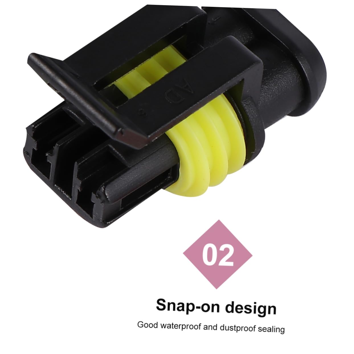 SUPVOX 708pièces Connecteur Étanche pour Voiture Connecteur Électrique pour Faisceau De Câbles