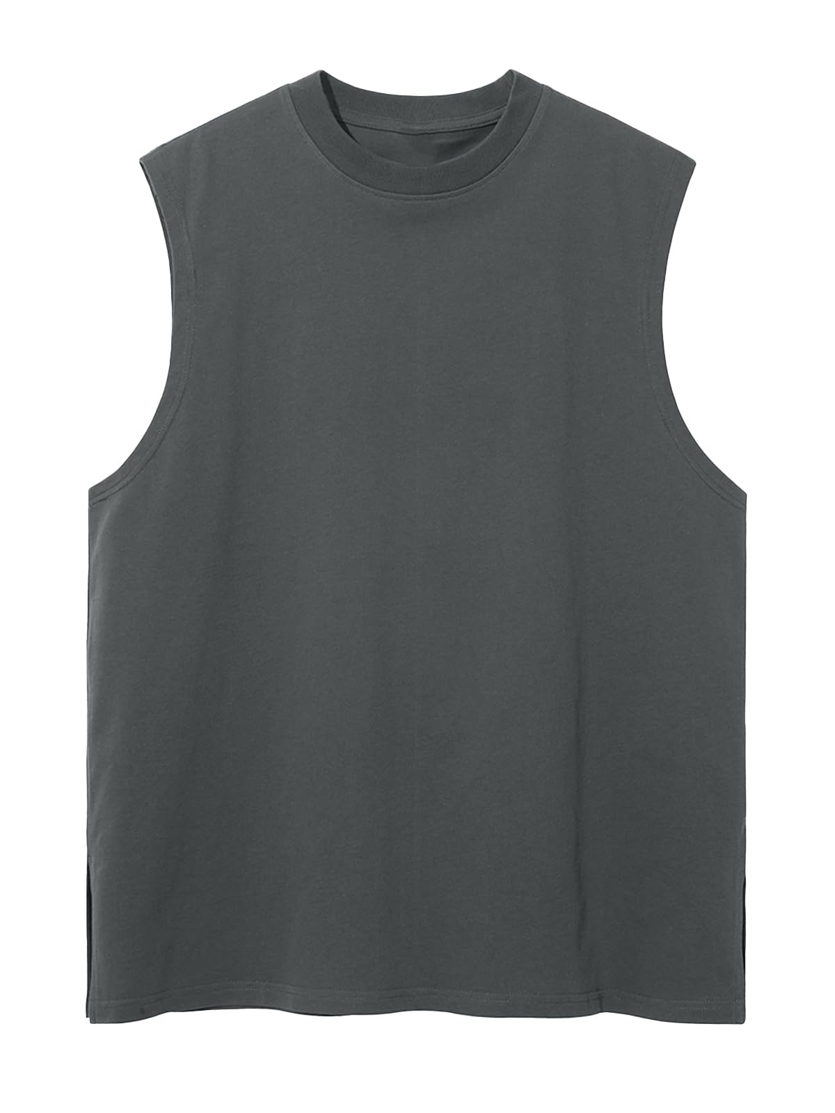 Canotte da allenamento da uomo senza maniche magliette da uomo camicia muscolare palestra lavaggio acido t-shirt corsa spiaggia t-shirt vestibilità ampia
