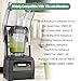 Blender Pitcher 48oz Compatible with vitamix Quiet One VM0145 36019 15978 BarBoss Drink Machine Advance Commercial Blender Pitcher Cup Parts, 16016 48 oz Advance Container VM0100A Jar -3 YR Support