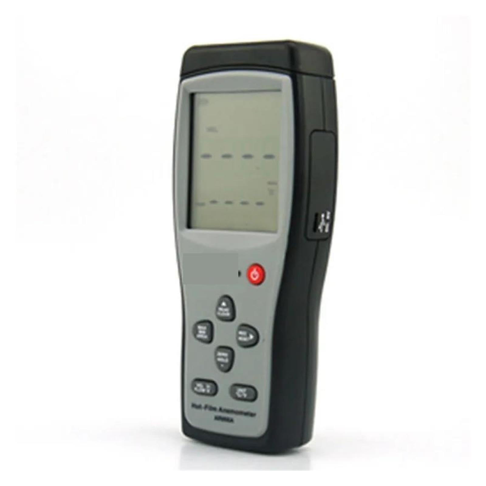 AR866A 0,0-30 M/S termoanemómetro de alambre caliente medidor de velocidad de flujo de aire 0~9999m3/min anemómetro térmico anemómetro con USB Para bricolaje