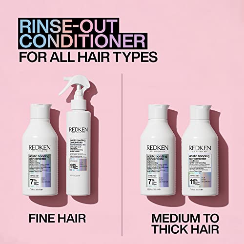 Redken Bonding Lightweight Liquid Conditioner For Damaged Hair Repair | Volumize & Condition | Acidic Bonding Concentrate | Sulfate-Free Spray Conditioner | For Fine Or Thin Hair | 6.76 Fl Oz #TOP3