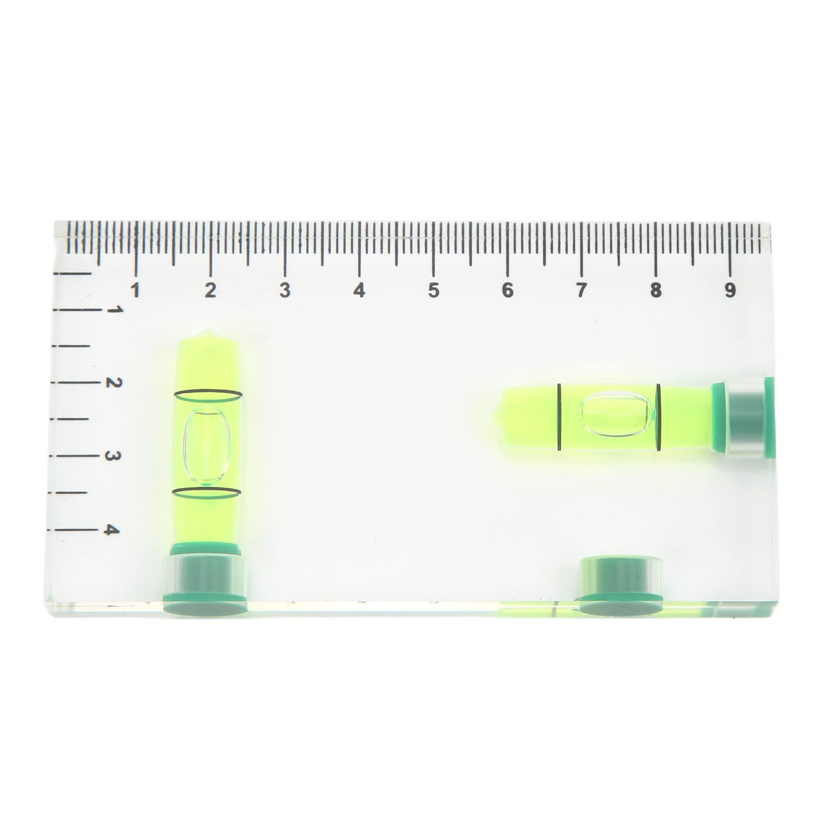 Leapiture Two Dimensional Horizontal Bubble Level Spirit Level Two Way Integrated Level Integrated Spirit Level Picture Frame Bubble Level for Desk Tripod