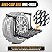 Nilight Folding Heavy Duty Tire Step for Truck, SUV and RV, Non-Slip Steel Surface, Adjustable to Fit Tire from 10” to 14” Rated up to 350 Lbs,Easy to Install and Adjust Black