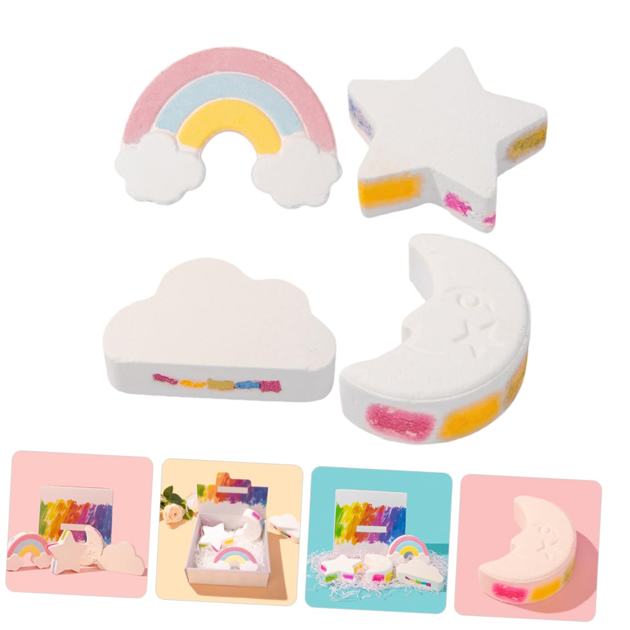 FOMIYES Cute Aroma Bath Salt Multi-Function Bath for Bubble Bathing Practical Soothing